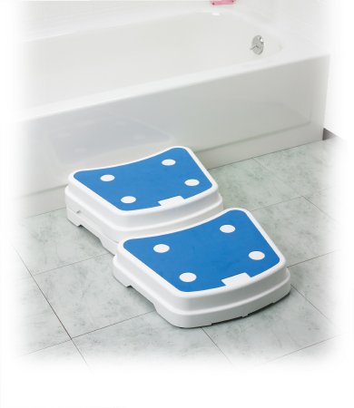 Drive Medical Bath Step drive™ 1 Step Plastic Frame 4 Inch Step Height - Each - RTL12068-EA