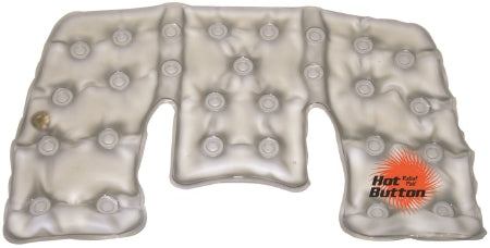 Fabrication Enterprises Instant Hot Pack Relief Pak® Hot Button™ Neck Vinyl / Gel Reusable - Each - 11-1027-EA