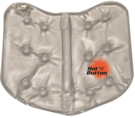 Fabrication Enterprises Instant Hot Pack Relief Pak® Hot Button™ General Purpose Oversize Vinyl / Gel Reusable - Each - 11-1028-EA