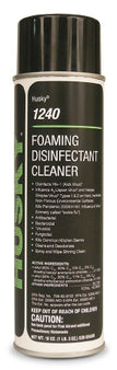 Canberra Husky® 1240 Surface Disinfectant Cleaner Alcohol Based Aerosol Spray Foaming 19 oz. Can Floral Scent NonSterile - Case of 12 - HSK-1240-67-CS