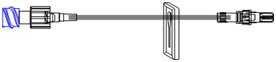 ICU Medical IV Extension Set Small Bore 7 Inch Tubing Without Filter - Case of 50 - SC9056-CS