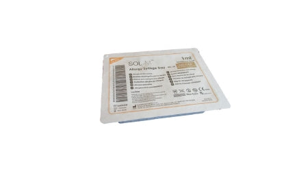 Sol-Millennium Medical Standard Allergy Tray Sol-M™ 1 mL 3/8 Inch 26 Gauge NonSafety Regular Wall - Case of 40 - 181026IDBT-CS