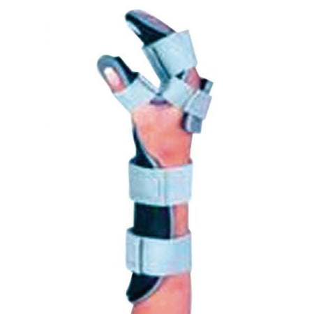 Patterson Medical Supply Resting Hand Orthosis Plastic Right Hand Blue Medium - Each - 55460408-EA