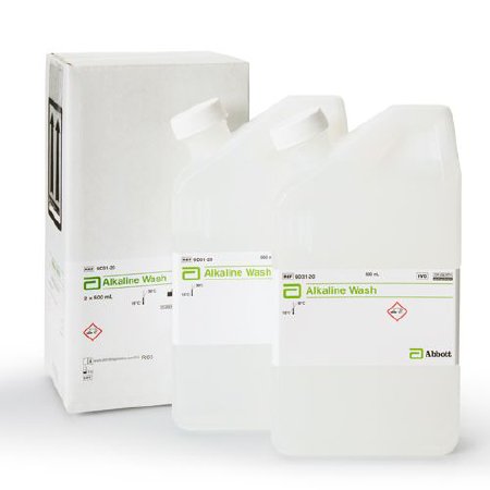 Abbott Wash Reagent Architect™ Alkaline Wash For Architect c16000 Analyzer 2 X 500 mL - Each - 09D3120-EA
