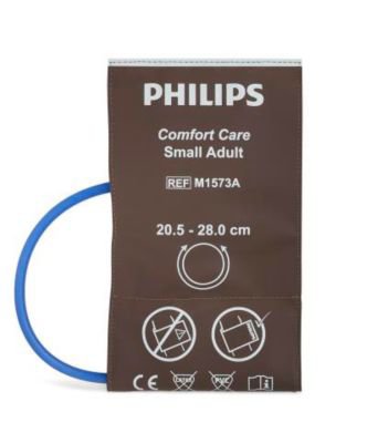 Philips Healthcare Reusable Blood Pressure Cuff Philips™ 20.5 to 28 cm Arm Nylon Cuff Small Adult Cuff - Each - 989803104161-EA