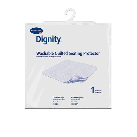 Hartmann Reusable Underpad Dignity® Washable Sheet Protector 17 X 20 Inch Cotton Moderate Absorbency - Each - 34012-EA