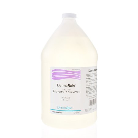 DermaRite Industries Shampoo and Body Wash DermaRain® 1 gal. Jug Scented - Each - 0065-EA