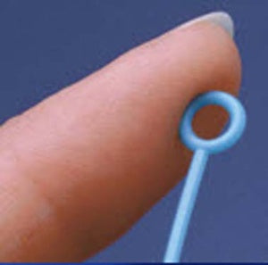 Dynamic Diagnostics Inoculating Loop 1 µL Plastic Integrated Handle Sterile - Case of 40 - COP-S1-CS