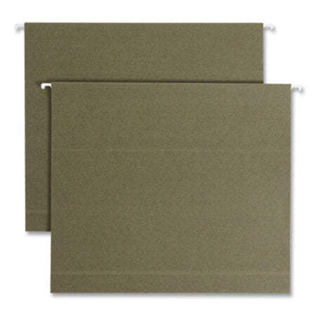 Smead™ Box Bottom Hanging File Folders, 2" Capacity, Letter Size, Standard Green, 25/Box - Box of 1 - SMD-65090-BX