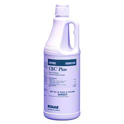 EcoLab CBC® Plus Toilet Bowl Cleaner Acid Based Manual Squeeze Liquid 32 oz. Bottle Mint Scent NonSterile - Case of 12 - 6100487-CS