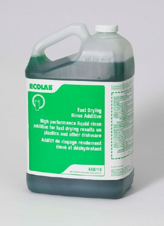EcoLab Rinse Additive Ecolab® 5 Quart Jug Liquid Unscented - Case of 2 - 6100118-CS