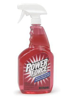 EcoLab Power Force™ Surface Cleaner / Degreaser Pump Spray Liquid 32 oz. Bottle Citrus Scent NonSterile - Case of 6 - 6114544-CS