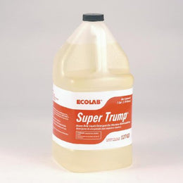 EcoLab Dish Detergent Super Trump® 1 gal. Jug Liquid Unscented - Case of 4 - 6112740-CS