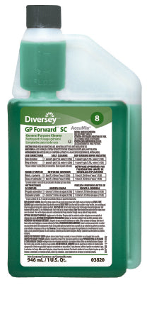 Lagasse Diversey™ GP Forward™ Surface Cleaner Manual Pour Liquid Concentrate 32 oz. Bottle Citrus Scent NonSterile - Case of 6 - DVS903820-CS