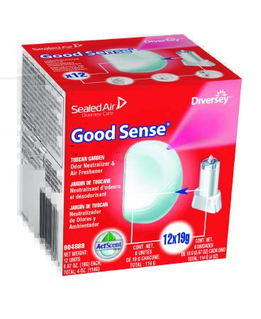 Lagasse Air Freshener Diversey™ Good Sense® Liquid Concentrate 0.67 oz. Cartridge Tuscan Garden Scent - Case of 12 - DVO904889-CS