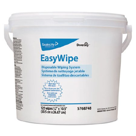 Lagasse Task Wipe Diversey™ EasyWipe Refill White NonSterile 8-5/8 X 24-7/8 Inch Disposable - Case of 720 - DVO5768748-CS