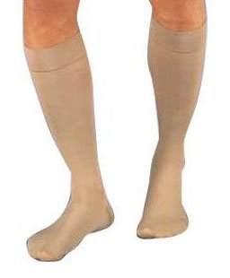 BSN Medical Compression Stocking JOBST® Relief® Knee High X-Large / Full Calf Beige Closed Toe - Pair of 2 - 114634-PR