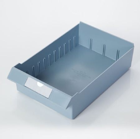 Health Care Logistics Storage Cassette Bin Light Blue Plastic 2-1/2 X 6 X 9-3/4 Inch - Each - 1323-EA