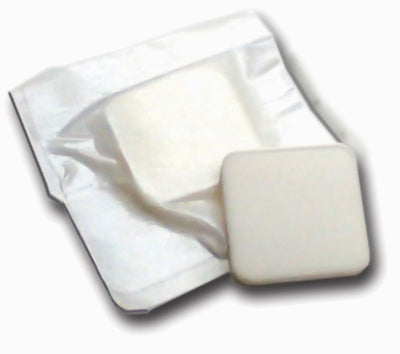 MPM Medical Foam Dressing MPM 6 X 6 Inch Without Border Waterproof Backing Nonadhesive Square Sterile - Case of 50 - MP00512-CS