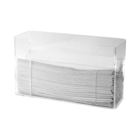 McKesson Paper Towel Dispenser McKesson Clear Plastic Wall Mount - Each - 3107-EA