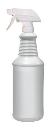 Lagasse Empty Spray Bottle Diversey™ Plastic Clear 32 oz. - Case of 12 - DVO05357-CS