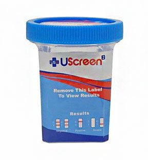 Abbott Rapid Dx North America LLC Drugs of Abuse Test Kit UScreenÂ²® 10-Drug Panel with Adulterants AMP, BUP, BZO, COC, mAMP/MET, MDMA, MTD, OPI300, OXY, THC (CR, OX, SG) Urine Sample 25 Tests CLIA Waived - Box of 25 - USSCUPA-10MOBCLIA-BX