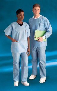 Cardinal Scrub Pants Straight Leg 3X-Large Blue Unisex - Case of 60 - 23606PE-CS