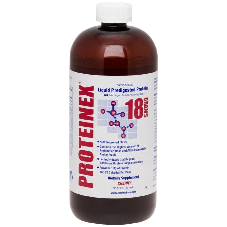 Lloren Pharmaceuticals Oral Supplement Proteinex® Cherry Flavor Liquid 30 oz. Bottle - Each - 54859-525-30-EA