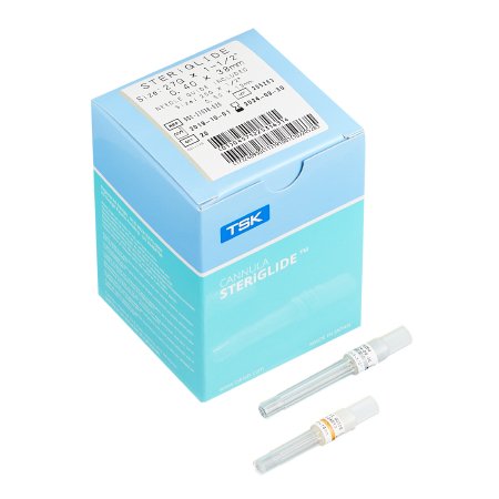 AirTite Products Aesthetic Microcannula SteriGlide® 1-1/2 Inch Length 27 Gauge Regular Wall Without Safety - Box of 20 - TSK2738SG-BX