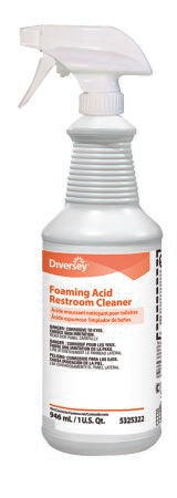 Lagasse Diversey™ Crew® Toilet Bowl Cleaner Acid Based Pump Spray Liquid 32 oz. Bottle Fresh Scent NonSterile - Case of 12 - DVO95325322-CS
