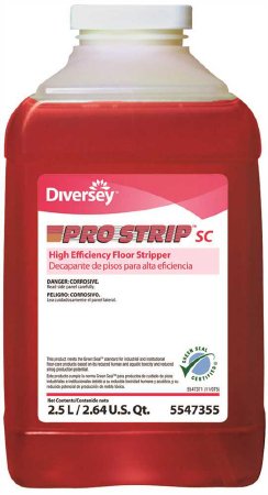 Lagasse Floor Stripper Diversey™ Pro Strip™ Liquid 2.5 Liter Bottle Mild Scent Manual Pour - Case of 2 - DVS95547355-CS
