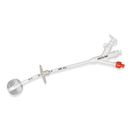 Medline Triple Gastrostomy Feeding Tube Medline 16 Fr. 24.13 cm Tube Silicone Sterile - Each - DYND70316-EA