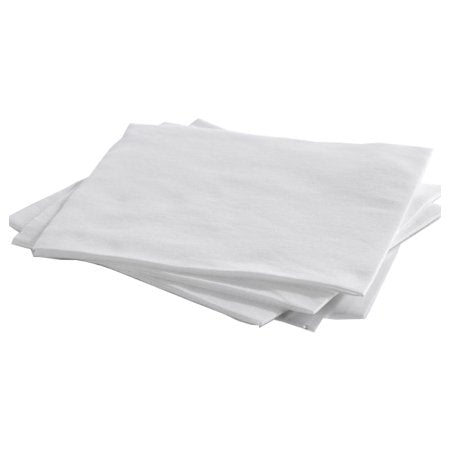 Graham Medical Products Washcloth Economy 10 X 13-1/2 Inch White Disposable - Case of 800 - 55086-CS