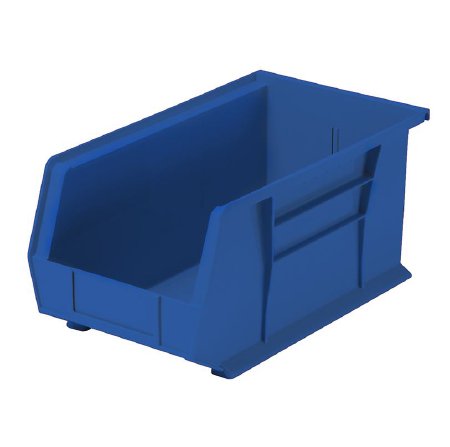 Health Care Logistics Storage Bin HCL® Super Tough Blue Plastic 7 X 8-1/4 X 14-3/4 Inch - Each - 1415B-EA