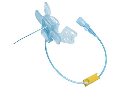 Kawasumi Laboratories Huber Infusion Set K-Shield Advantage® 20 Gauge 3/4 Inch 8 Inch Tubing Without Port - Case of 100 - PA03000-CS