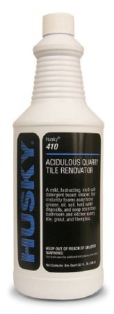 Canberra Husky® 410 Surface Cleaner Acid Based Manual Pour Foaming 1 gal. Bottle Mint Scent NonSterile - Case of 4 - HSK-410-05-CS