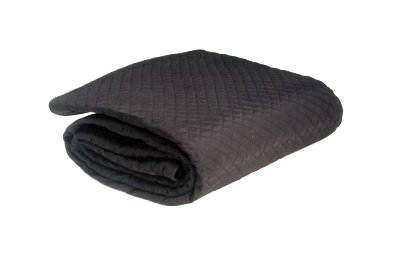Humane Restraint Safety Pillow / Bedroll 60 X 85 Inch Black Reusable - Each - HPW-100-EA