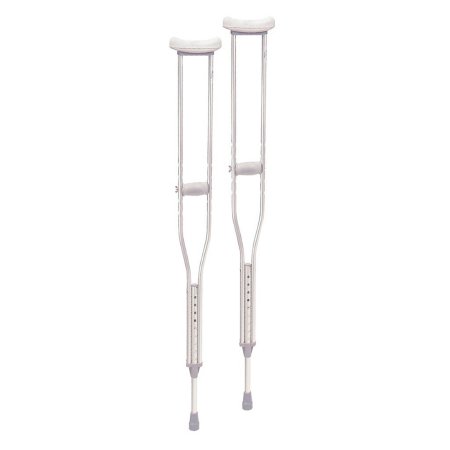 Drive Medical Underarm Crutches drive™ Aluminum Frame Adult 350 lbs. Weight Capacity - Pair - RTL10400-PR