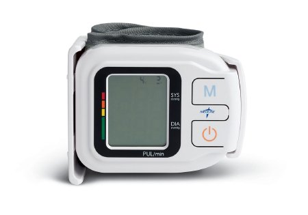 Medline Home Automatic Digital Blood Pressure Monitor Medline Large Nylon 23 - 40 cm Wrist - Each - MDS3003-EA