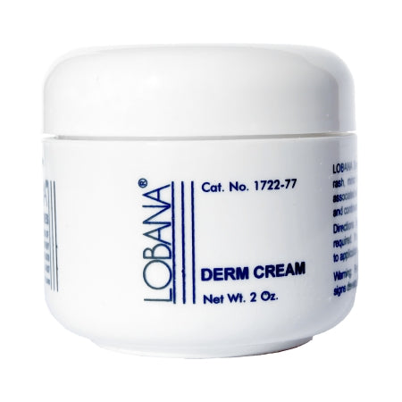 Ulmer Pharmacal Hand and Body Moisturizer Lobana® Derm Cream 9 oz. Jar Scented Cream - Case of 12 - 1722-90-CS