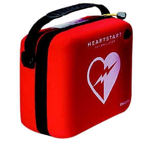Philips Healthcare AED Carrying Case Philips® Measures 9.5 by 8.5 by 4.8 inches (W x H x D) For use with Philips HeartStart OnSite and Home AED Defibrillators - Each - M5075A-EA