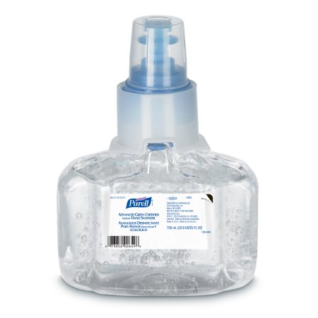 GOJO Hand Sanitizer Purell® Advanced 700 mL Ethyl Alcohol Gel Dispenser Refill Bottle - Case of 3 - 1303-03-CS