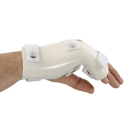 Alimed Boxer Fracture Splint with MP Flexion G-Force Plastic / Foam Right Hand White Large - Each - 2970002622-EA