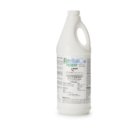 Steris Hydrogen Peroxide High-Level Disinfectant Revital-Ox® RESERT® RTU Liquid 1 Liter Bottle Max 21 Day Reuse - Case of 6 - 4455N9-CS