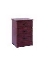 Graham-Field Bedside Chest Hamilton Collection Wild Cherry 18 X 21 X 30 Inch 3 Drawers - Each - A31-28-EA