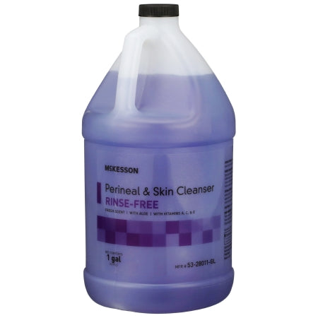 McKesson Rinse-Free Perineal Wash McKesson Liquid 1 gal. Jug Fresh Scent - Each - 53-28011-GL-EA