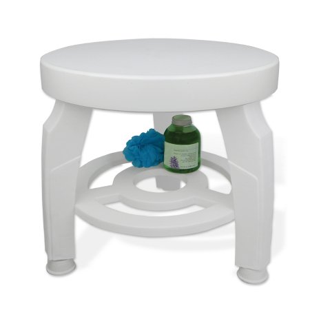 Jobar International Shower Stool Without Arms Plastic Frame Without Backrest 300 lbs. Weight Capacity - Each - JB5596-EA