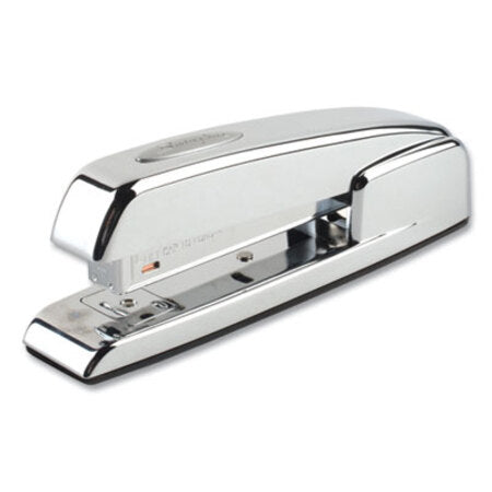 Swingline® 747 Business Full Strip Desk Stapler, 30-Sheet Capacity, Polished Chrome - Each - SWI-74720-EA