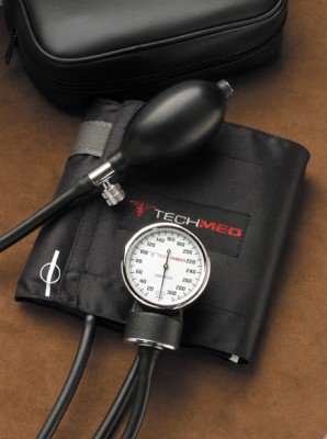 Dukal Aneroid Sphygmomanometer Unit Tech-Med® Adult Nylon 23 - 40 cm Pocket Aneroid - Each - 2024-EA