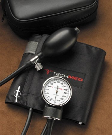 Dukal Aneroid Sphygmomanometer Unit Tech-Med® Large Adult Nylon 23 - 40 cm Pocket Aneroid - Each - 2024X-EA